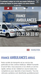 Mobile Screenshot of france-ambulances.net